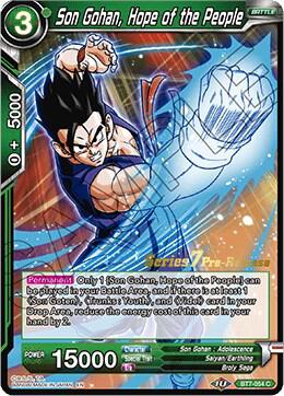Son Gohan, Hope of the People(Series 7 Pre-Release) (BT7-054) [Assault of the Saiyans]