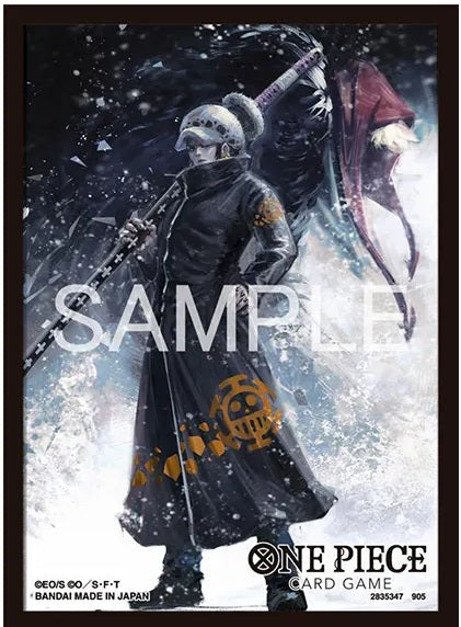 One Piece CG Official Card Sleeves - Trafalagar Law