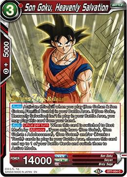 Son Goku, Heavenly Salvation (Series 7 Pre-Release) (BT7-004) [Assault of the Saiyans]