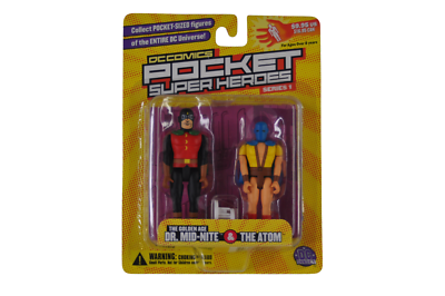 DC Comics Pocket Super Heroes Series 1 - The Golden Age Dr.Mid-Nite and The Atom