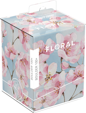 Ultimate Guard - Deck Case 100+ Boulder - Floral Places - Cherry Blossom
