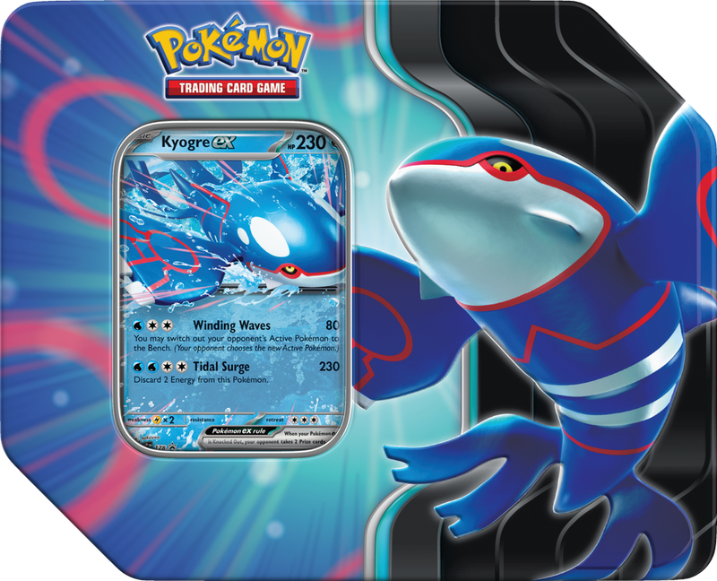 Azure Legend Tin - Kyogre ex