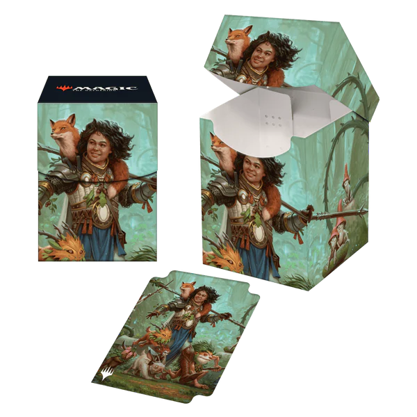 Wilds of Eldraine Ellivere of the Wild Court 100+ Deck Box