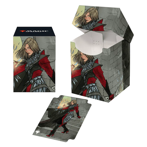 Wilds of Eldraine Rowan, Scion of War (Borderless) 100+ Deck Box