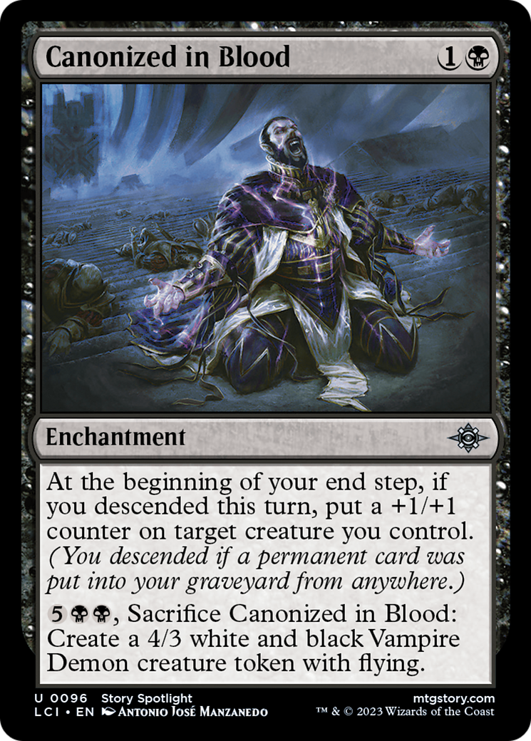 Canonized in Blood [The Lost Caverns of Ixalan]