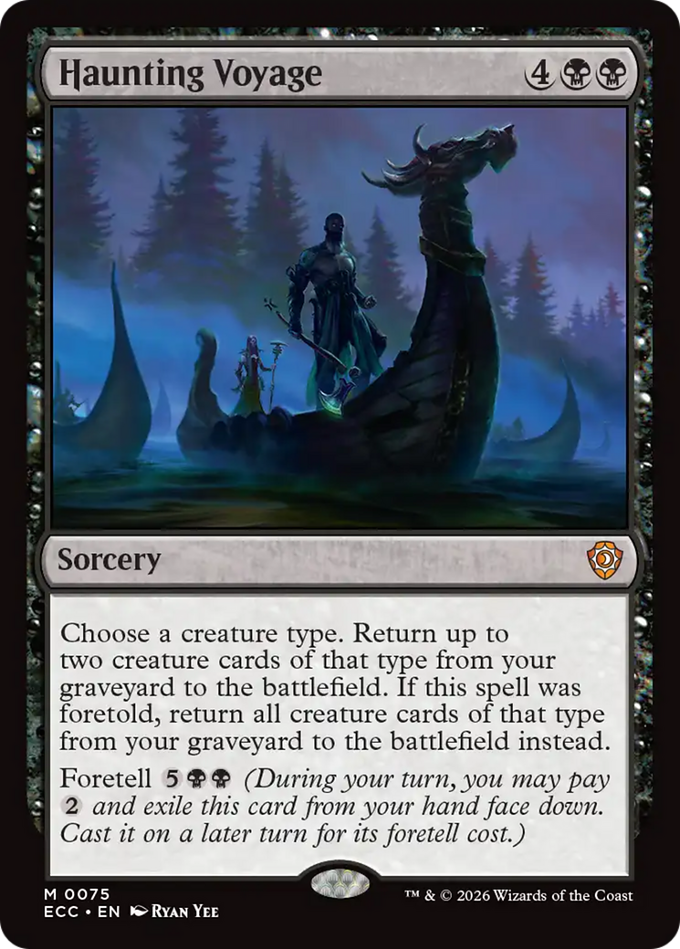 Haunting Voyage [Lorwyn Eclipsed Commander]