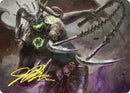 Archfiend of Despair Art Card (Gold-Stamped Signature) [Commander Masters Art Series]