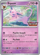 Espeon (086/197) (Best Buy Exclusive) [Scarlet & Violet: Black Star Promos]