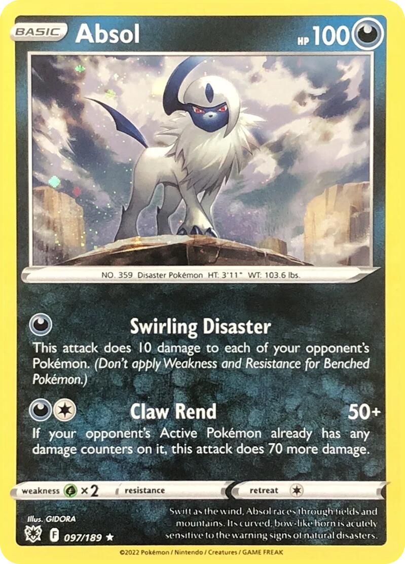 Absol (097/189) (Cosmos Holo) [Miscellaneous Cards]