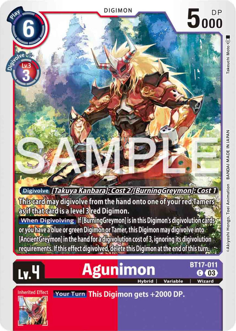 Agunimon [BT17-011] [Secret Crisis]