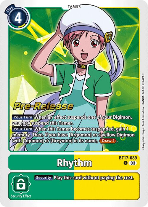 Rhythm [BT17-089] [Secret Crisis Pre-Release Cards]