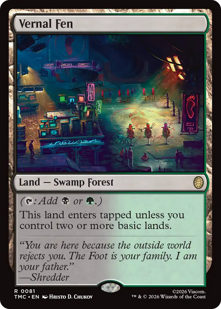 Vernal Fen [Teenage Mutant Ninja Turtles Commander]