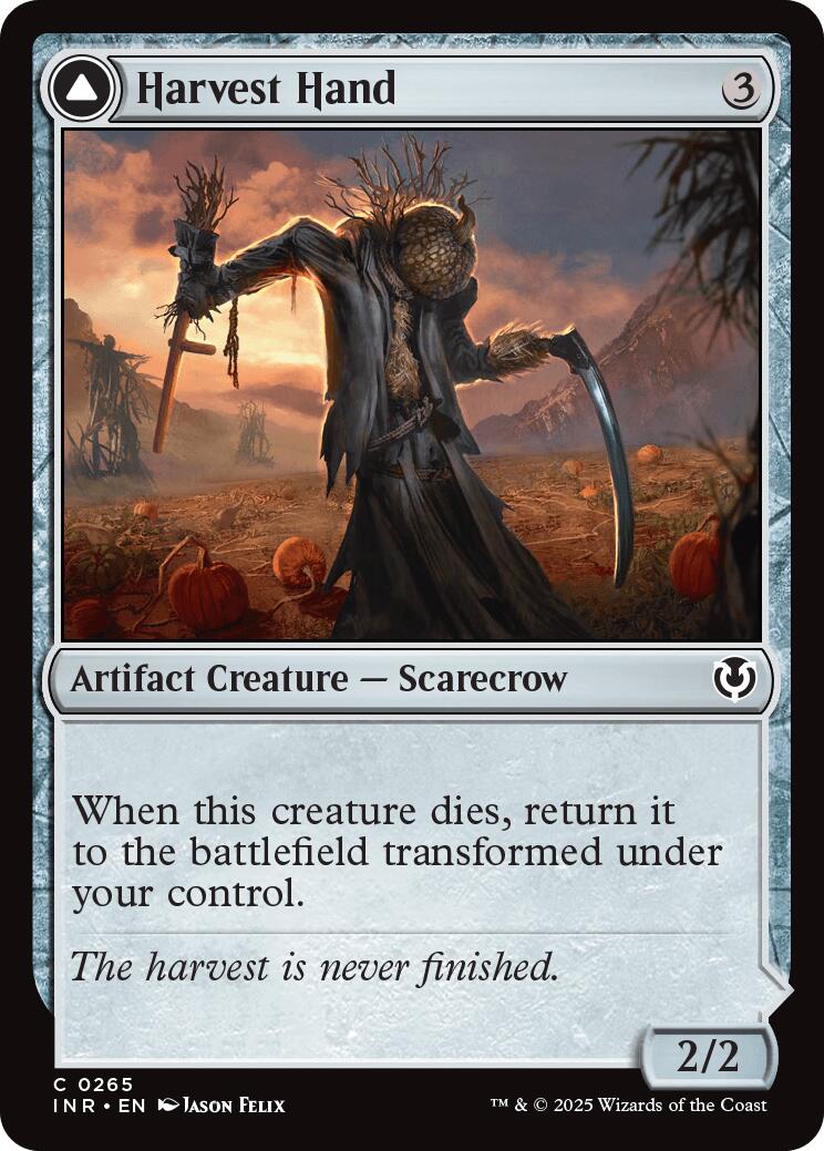 Harvest Hand // Scrounged Scythe [Innistrad Remastered]