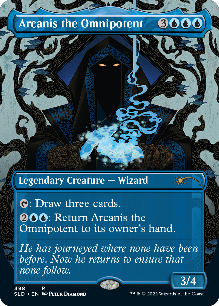 Arcanis the Omnipotent (Borderless) [Secret Lair Drop Series]