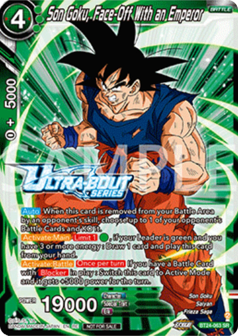 Son Goku, Face-Off With an Emperor (Event Pack 17) (BT24-063) [Promotion Cards]