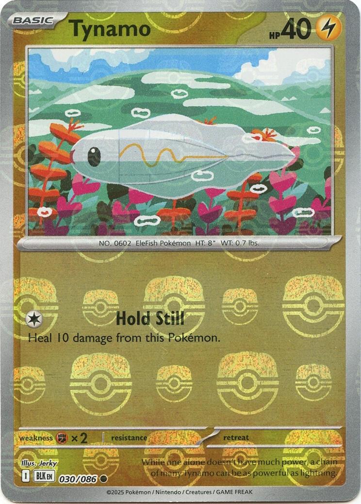 Tynamo (030/086) (Master Ball Pattern) [Scarlet & Violet: Black Bolt]