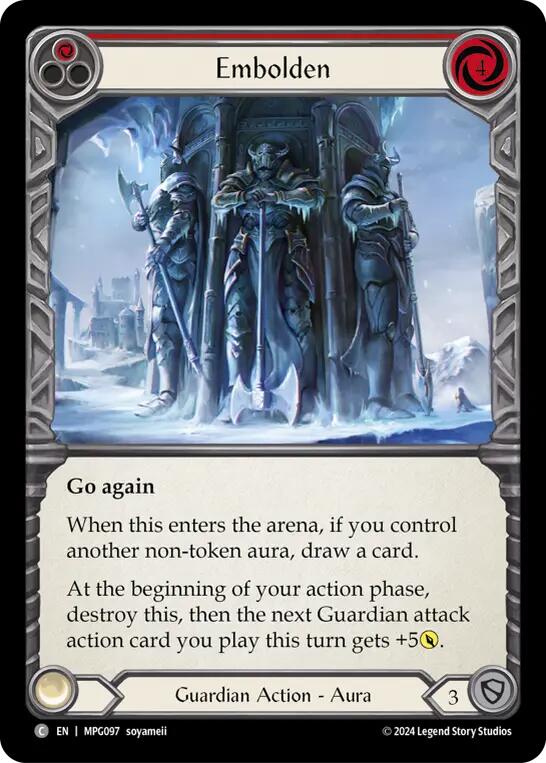 Embolden (Red) [MPG097] (Mastery Pack Guardian)
