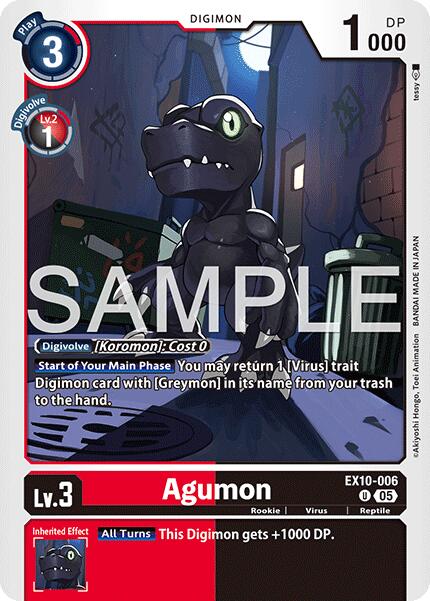 Agumon [EX10-006] [Sinister Order]