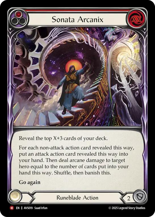 Sonata Arcanix (Red) [AVS019] (Armory Deck: Legends Viserai)