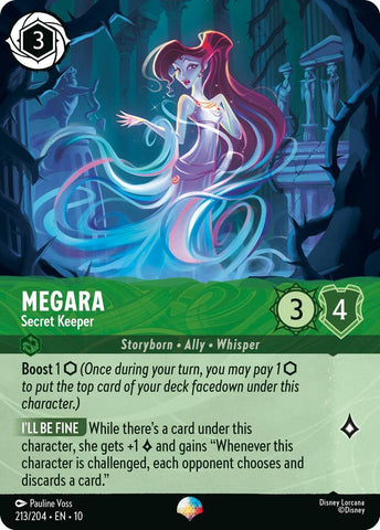 Megara - Secret Keeper (Epic) (213/204) [Whispers in the Well]