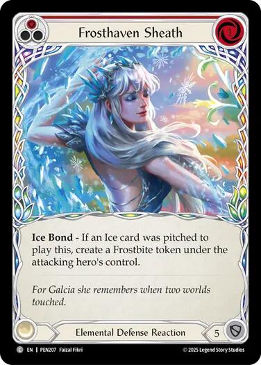 Frosthaven Sheath [PEN207] (Compendium of Rathe)  Rainbow Foil