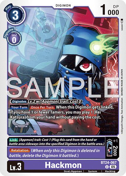 Hackmon [BT24-067] [Time Stranger]