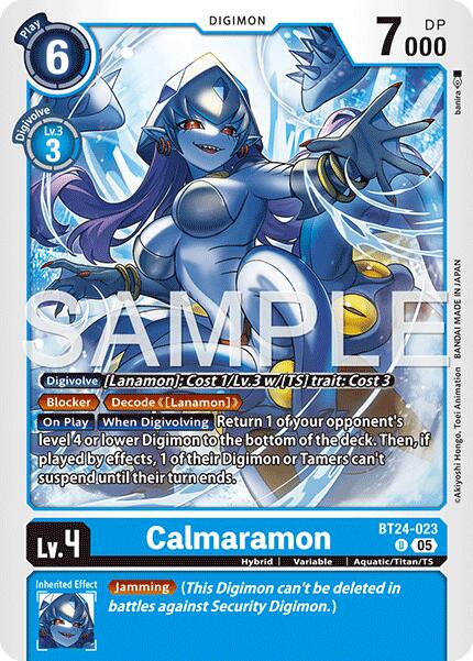 Calmaramon [BT24-023] [Time Stranger]