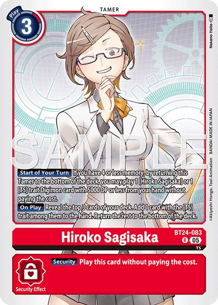 Hiroko Sagisaka [BT24-083] [Time Stranger]