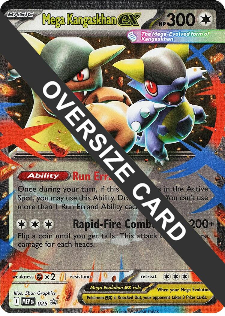 Mega Kangaskhan ex (025) (Jumbo Card) [Mega Evolution Promo]