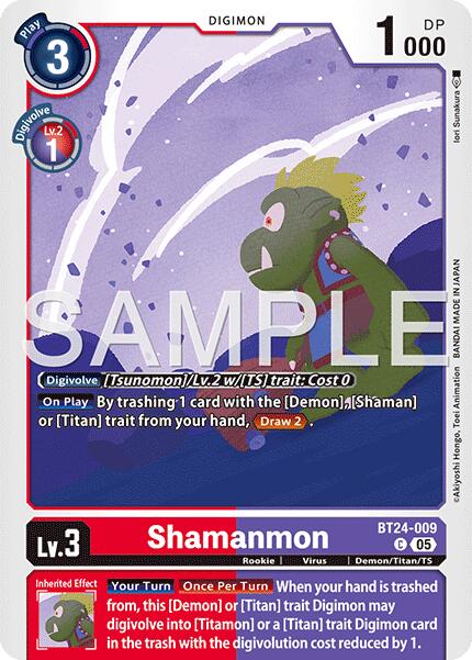 Shamanmon [BT24-009] [Time Stranger]