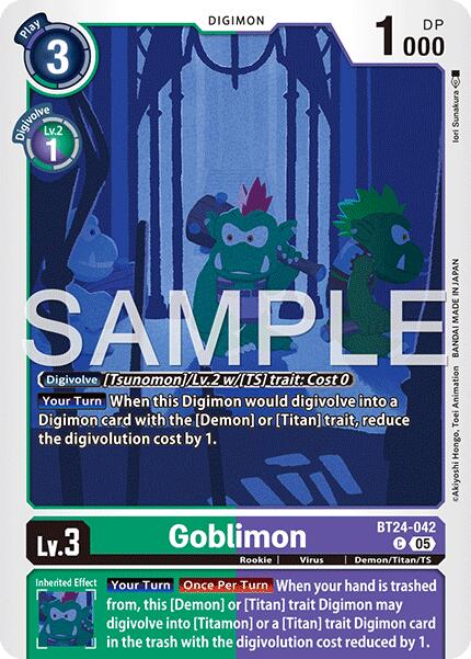 Goblimon [BT24-042] [Time Stranger]