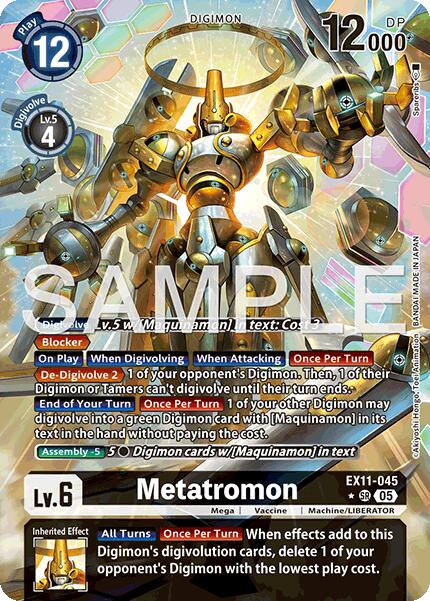 Metatromon [EX11-045] (Alternate Art) [Dawn of Liberator]