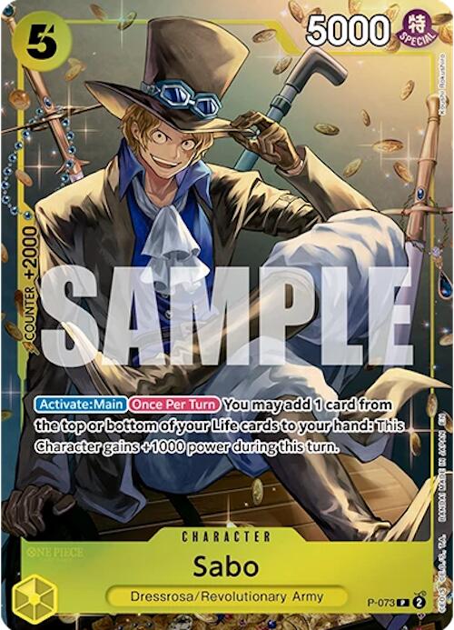 Sabo (Tin Pack Set Vol. 2) [One Piece Promotion Cards]