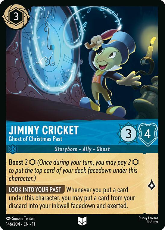 Jiminy Cricket - Ghost of Christmas Past (146/204) [Winterspell]