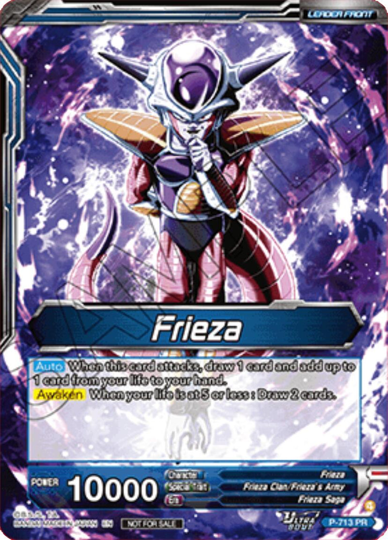 Frieza // Frieza, Unwavering Pride (Gold Stamped) (P-713) [Promotion Cards]