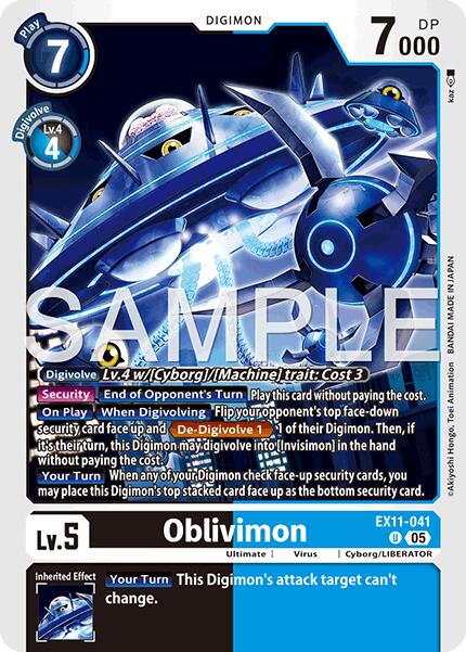 Oblivimon [EX11-041] [Dawn of Liberator]