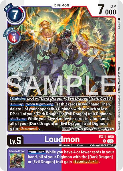 Loudmon [EX11-050] [Dawn of Liberator]