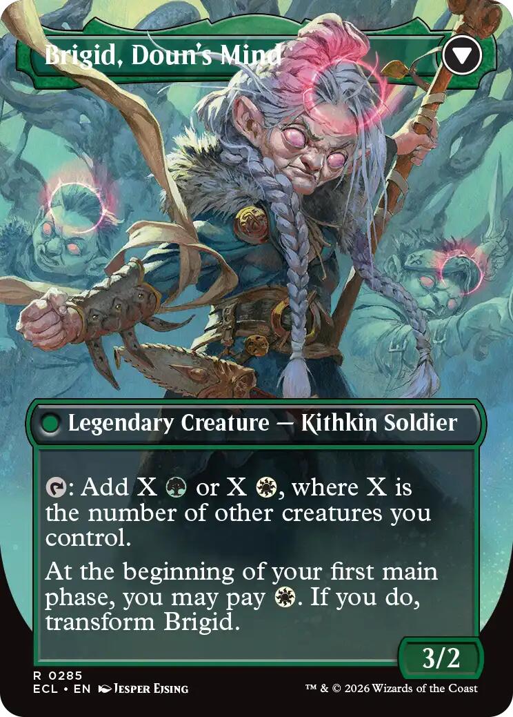 Brigid, Clachan's Heart (Borderless) [Lorwyn Eclipsed]