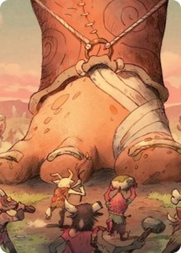 Meek Attack Art Card [Lorwyn Eclipsed Art Series]