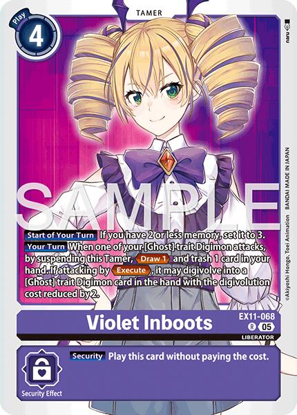 Violet Inboots [EX11-068] [Dawn of Liberator]