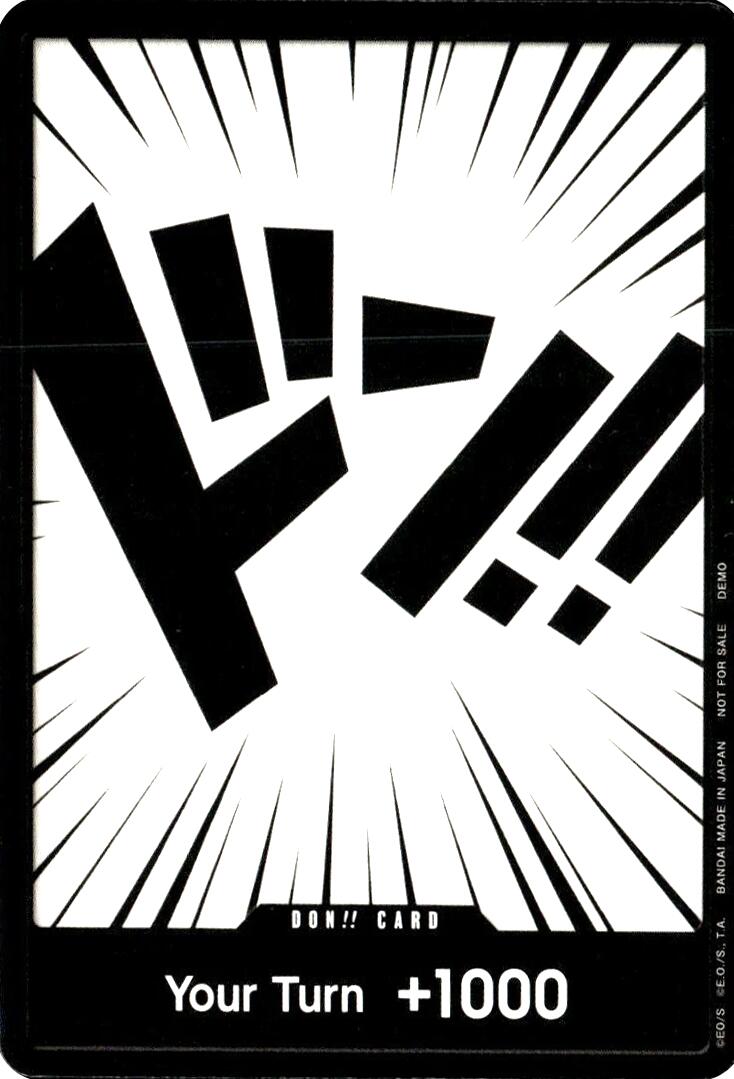 DON!! Card [One Piece Demo Deck Cards]