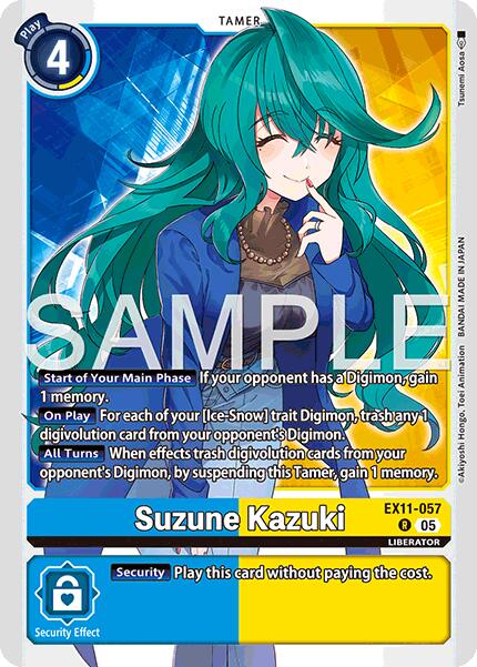 Suzune Kazuki [EX11-057] [Dawn of Liberator]