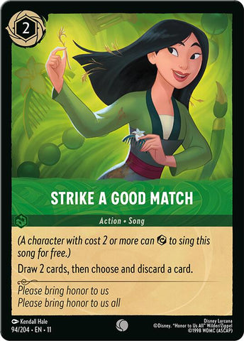 Strike a Good Match (94/204) [Winterspell]