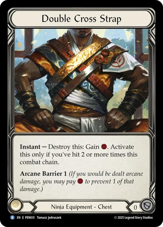 Double Cross Strap [PEN031] (Compendium of Rathe)