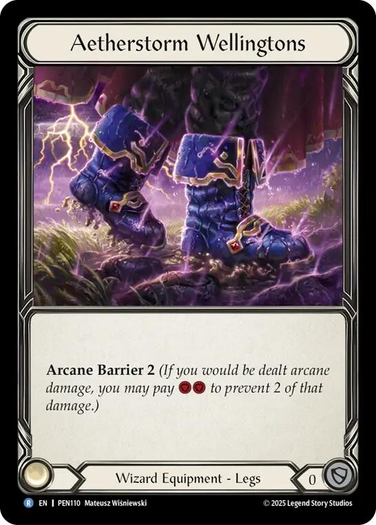 Aetherstorm Wellingtons [PEN110] (Compendium of Rathe)