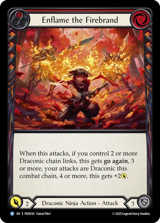 Enflame the Firebrand [PEN250] (Compendium of Rathe)