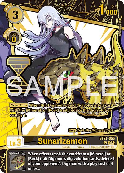 Sunarizamon [EX11-038] (Rare Pull) [Dawn of Liberator]