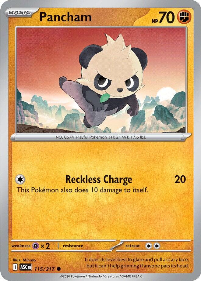 Pancham (115/217) [Mega Evolution: Ascended Heroes]