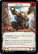 Blast Rig (Red) (Rainbow Foil) [PEN064] (Compendium of Rathe)  Rainbow Foil