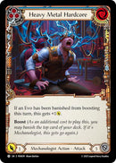 Heavy Metal Hardcore (Blue) (Rainbow Foil) [PEN074] (Compendium of Rathe)  Rainbow Foil